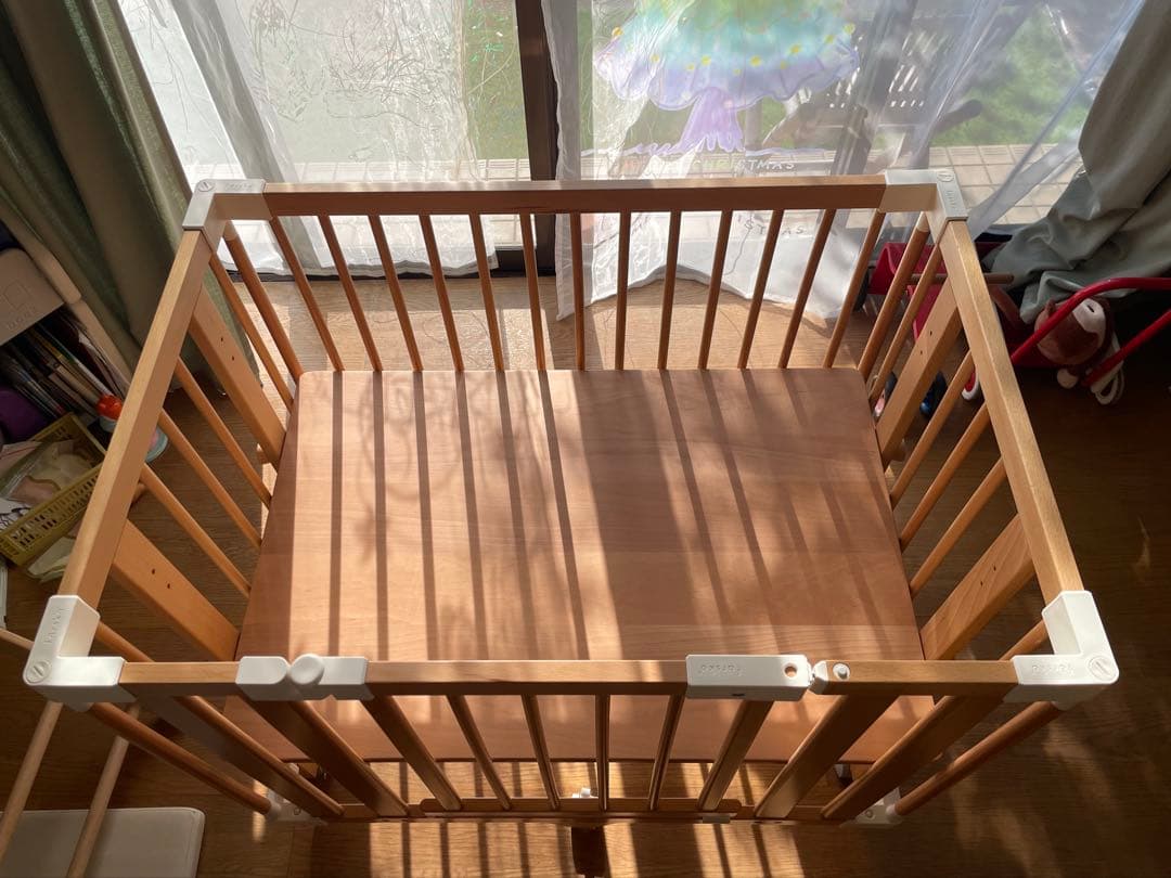 farska クリエイティブコット ベビーベッド 美品・元箱あり／直接引取歓迎