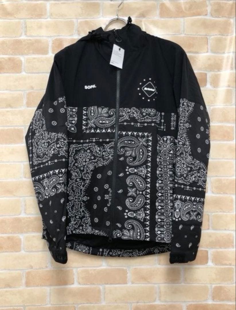 Bristol バンダナ柄 フード付きジャケット S