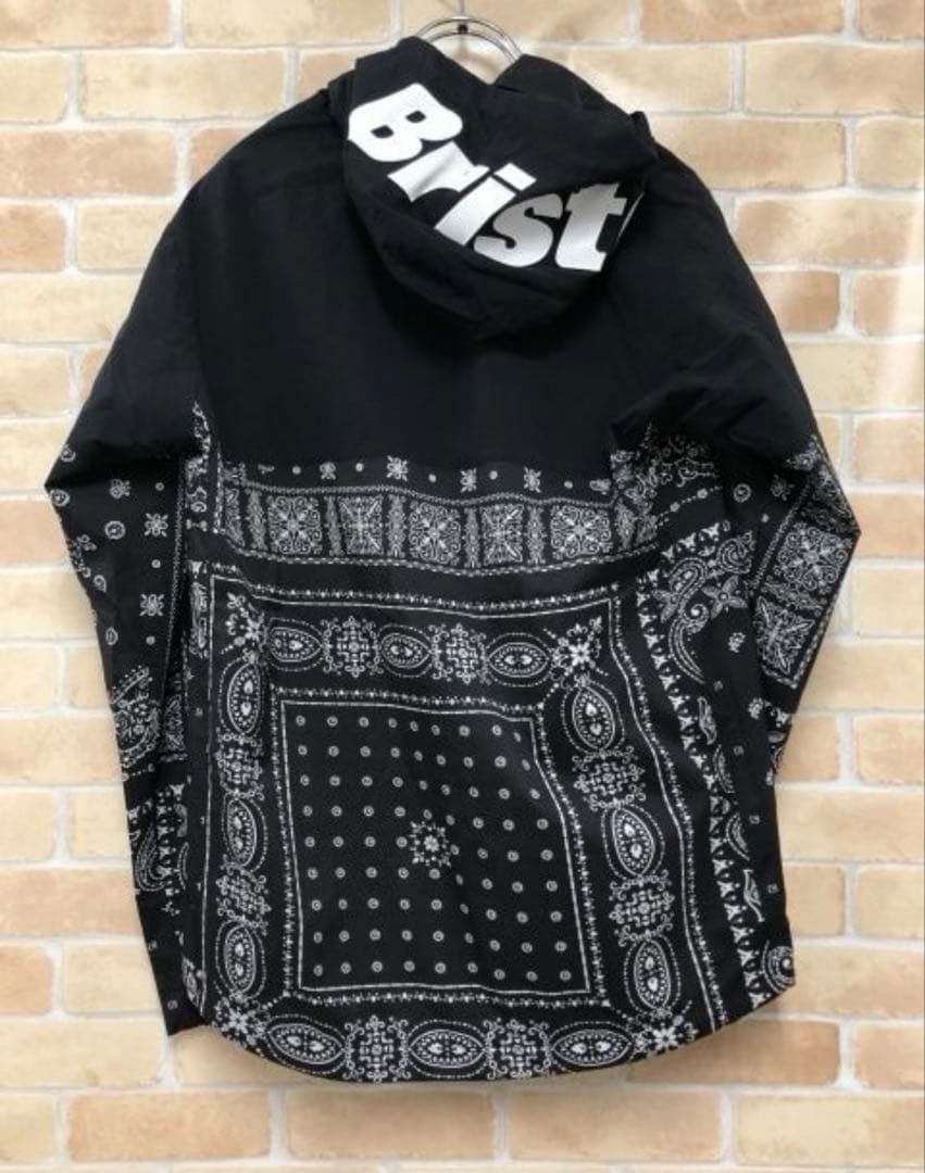 Bristol バンダナ柄 フード付きジャケット S