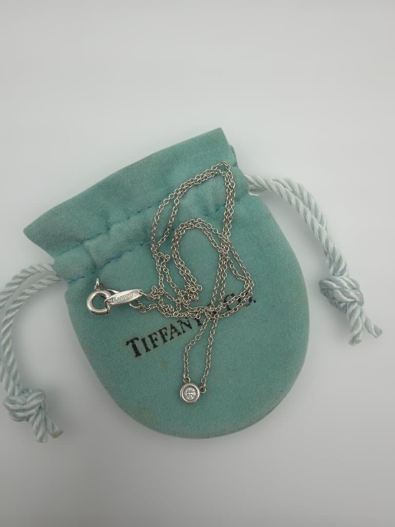 ティファニー バイザヤード ダイヤ ネックレス シルバー