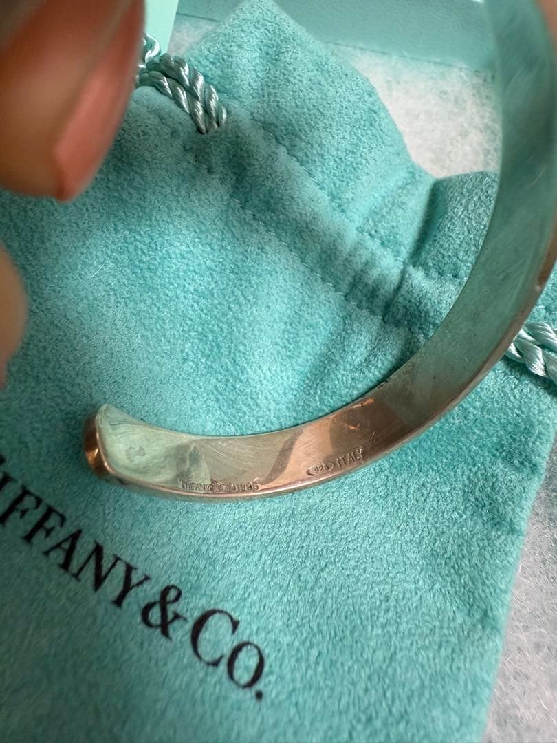 Tiffany & Co. シルバーバングル　ブレスレット　ティファニーアトラス