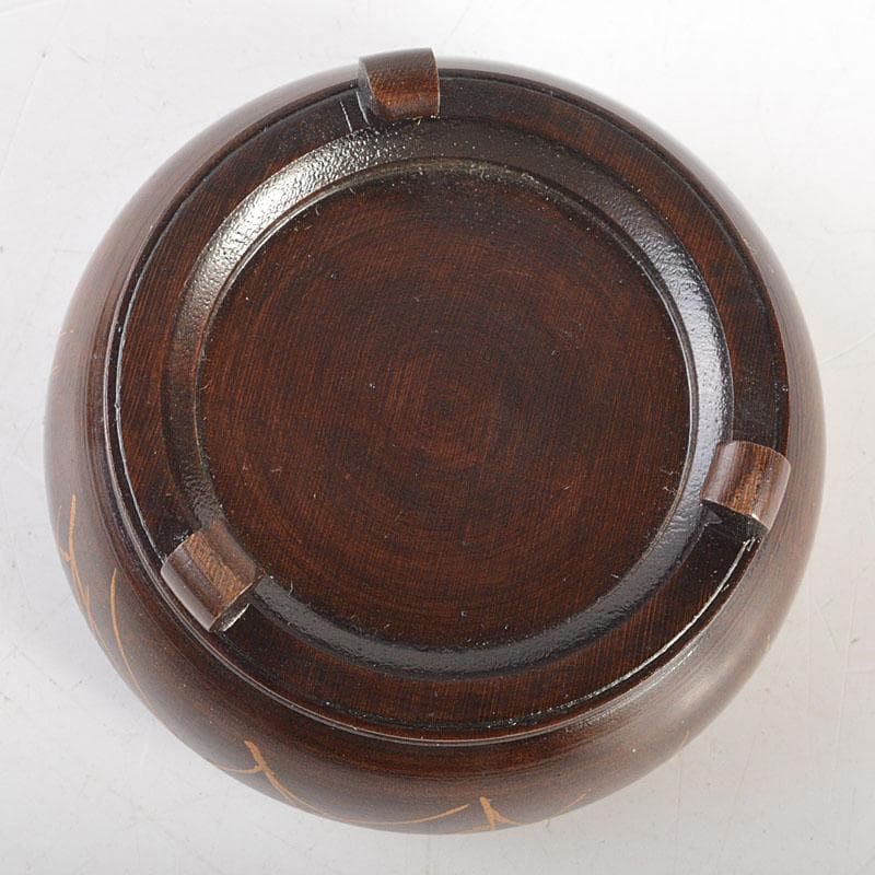 ゆきぴー　茶道具　中谷博峰作螺鈿装飾　鈴虫蒔絵ミッ脚香合共箱　V　6776