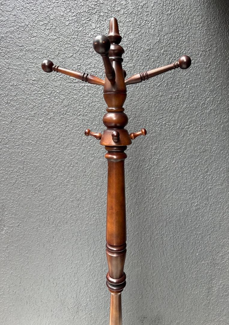 karimoku カリモク家具　コロニアル　ポールハンガー コートハンガー