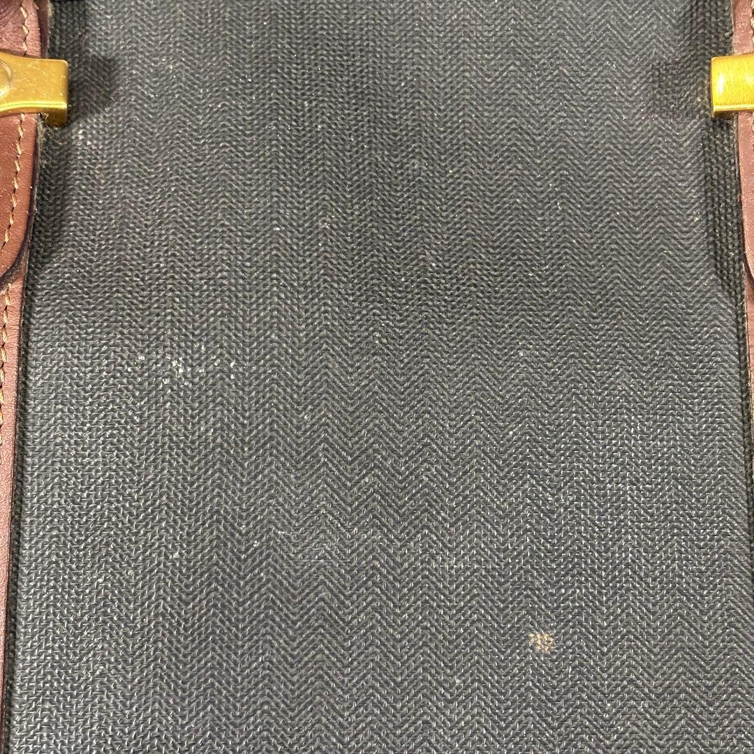 ダンヒル dunhill ボストンバッグ 旅行カバン 南京錠 大容量 ブラウン