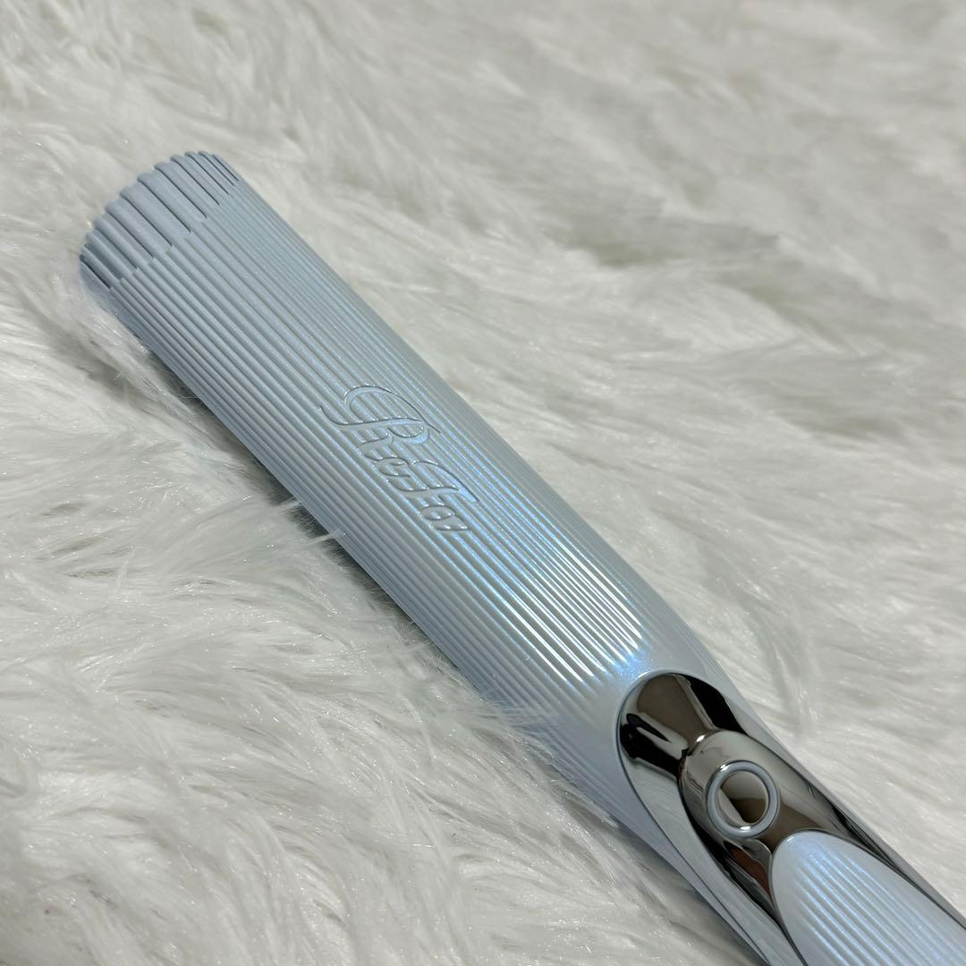 【新品同様】 リファ ストレートアイロン プロ RE-AT ホワイト 水色