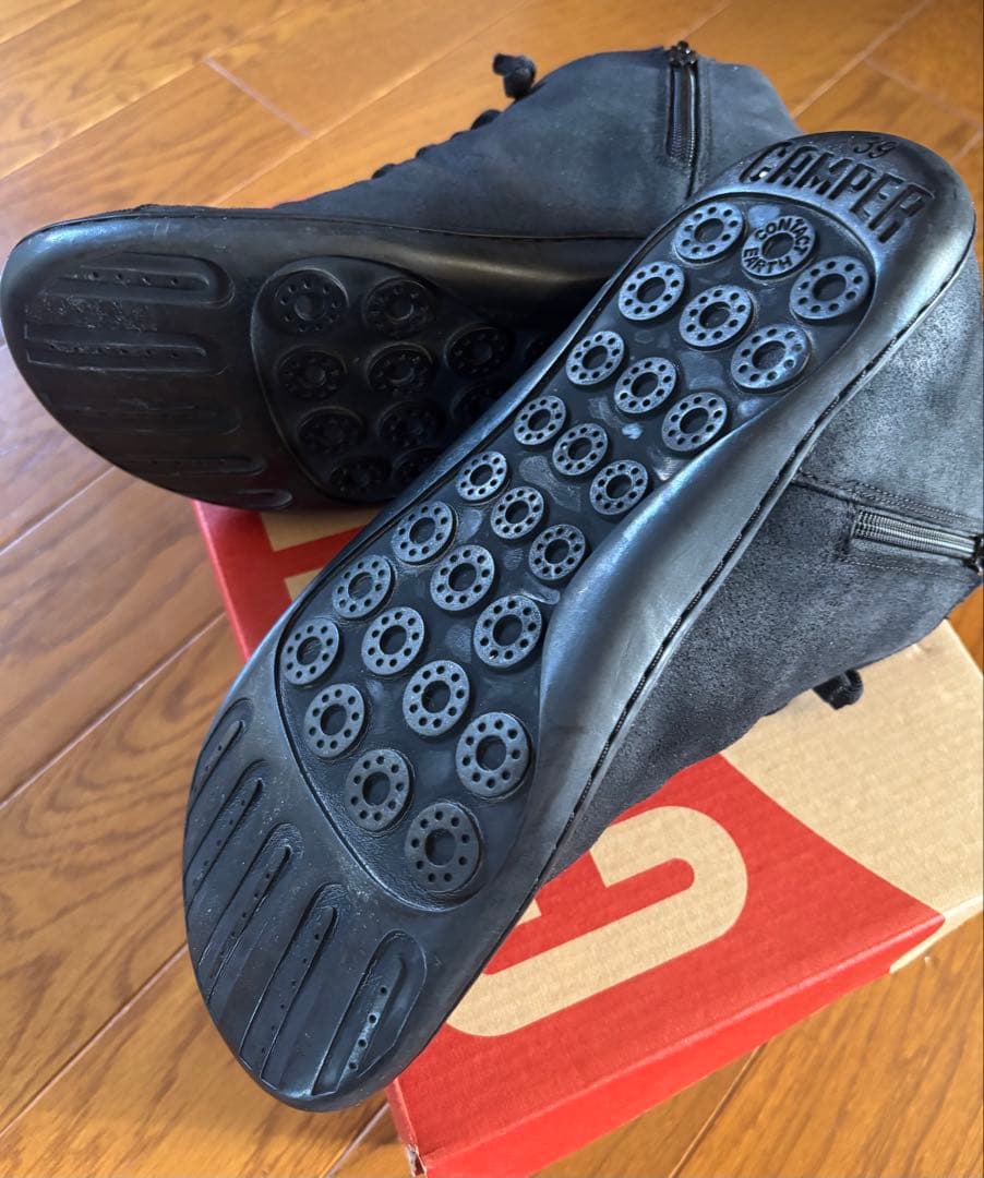 美品 カンペール　ペウカミ　ハイカット