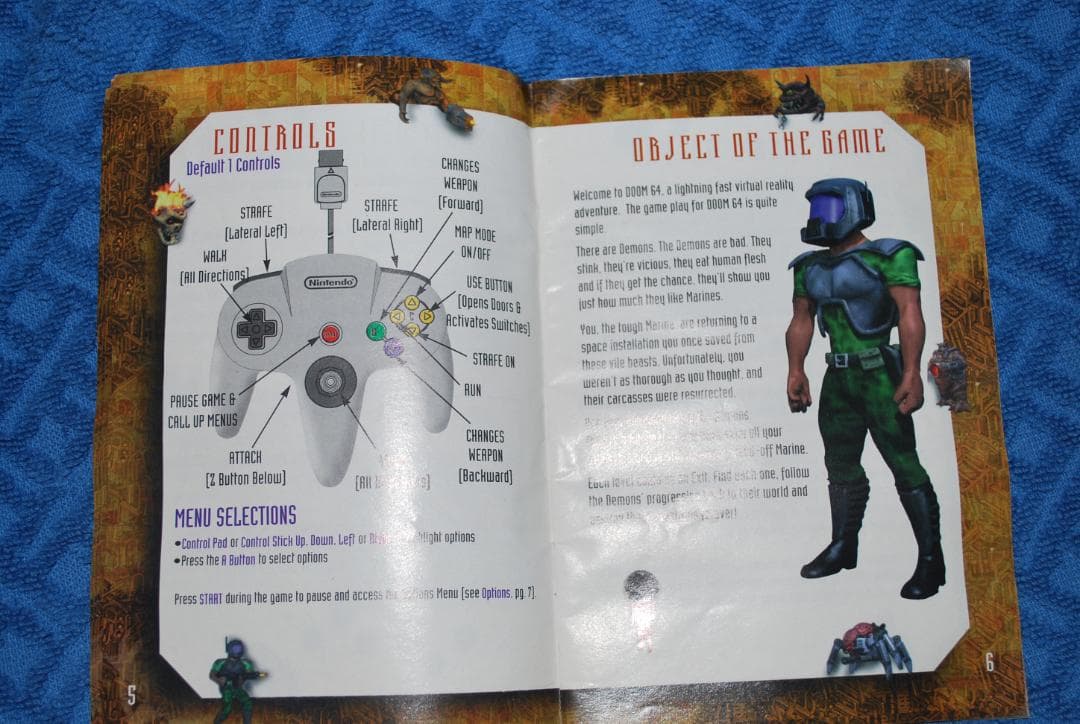 任天堂64ソフト　「DOOM64™」動作未確認中古品の出品です。