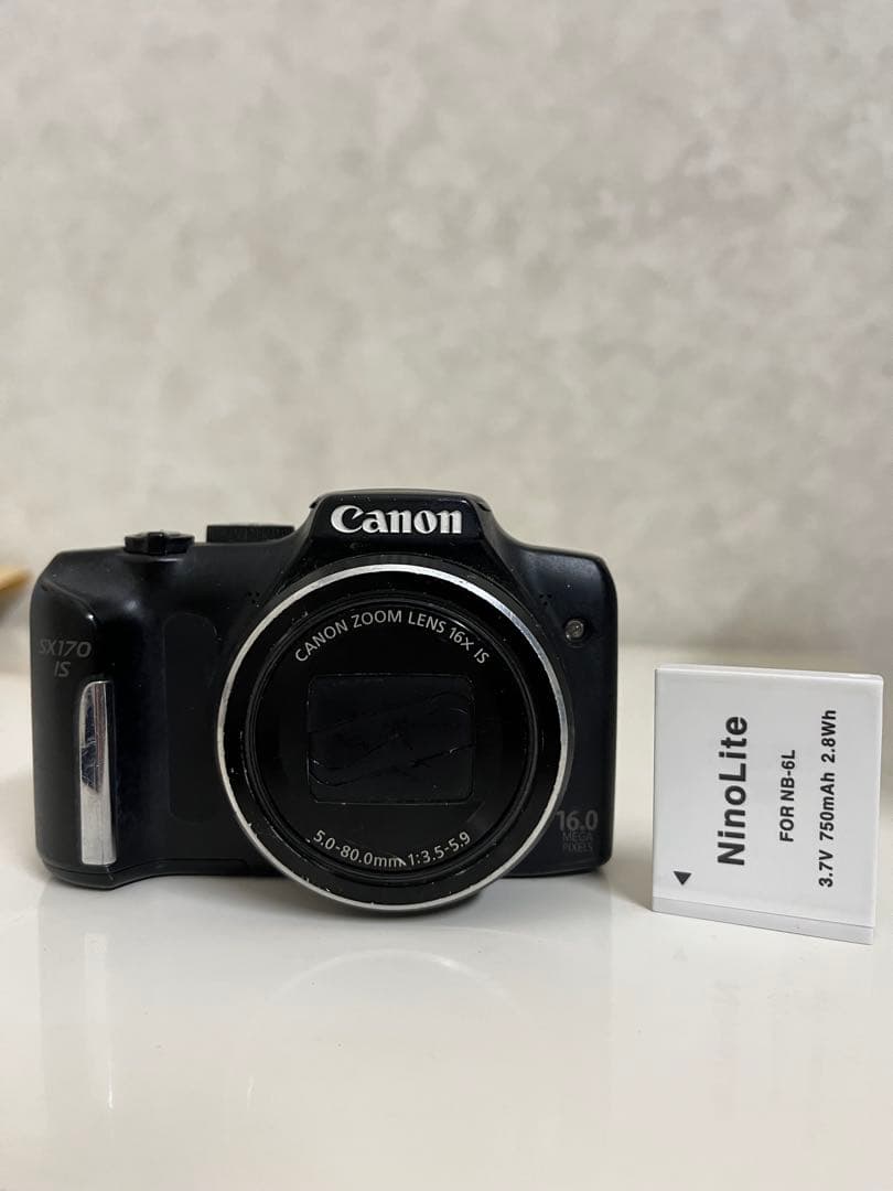 【美品】Canon SX170 IS コンパクトデジタルカメラ
