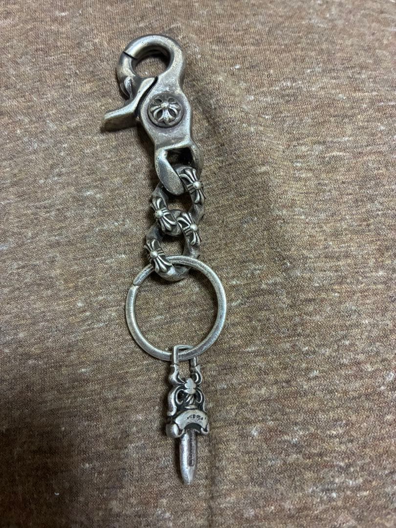 ヴィンテージ クロムハーツ エクストラファンシーリンクキーチェーン ショート