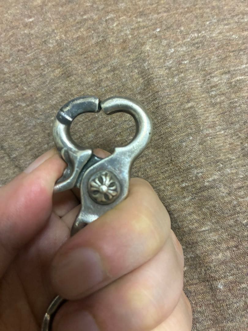 ヴィンテージ クロムハーツ エクストラファンシーリンクキーチェーン ショート