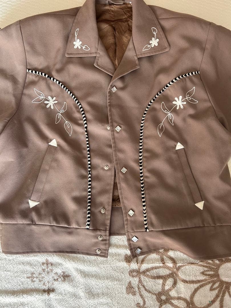 最終値下げ！ CREAM SODA ジャケット　ブラウン