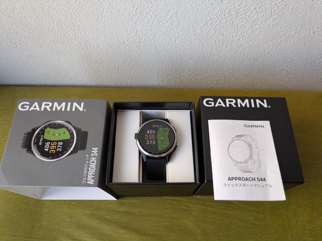Garmin Approach S44 スマートウオッチ　保証期間内
