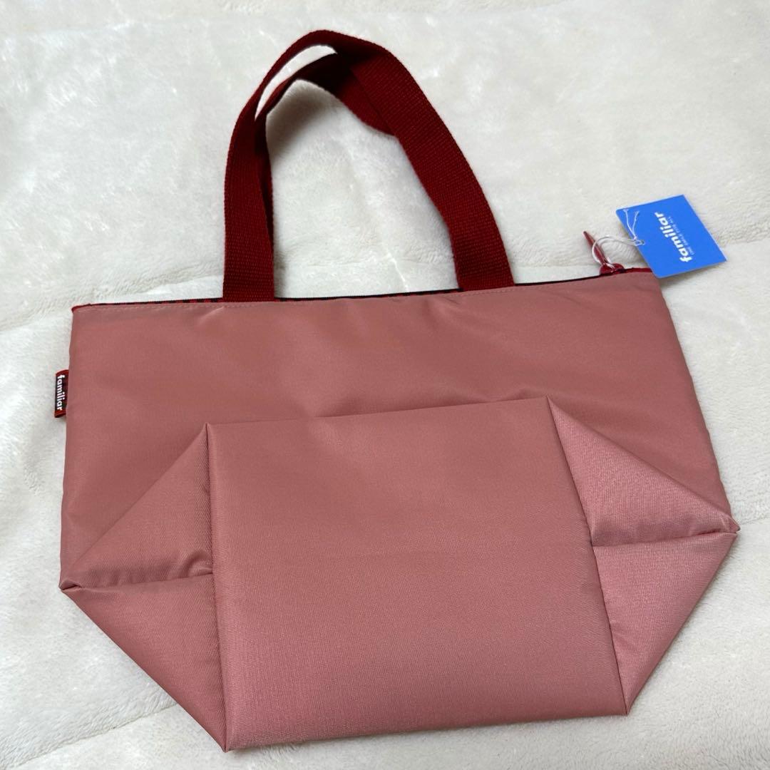 新品未使用 ファミリア 保冷バッグ ピンク