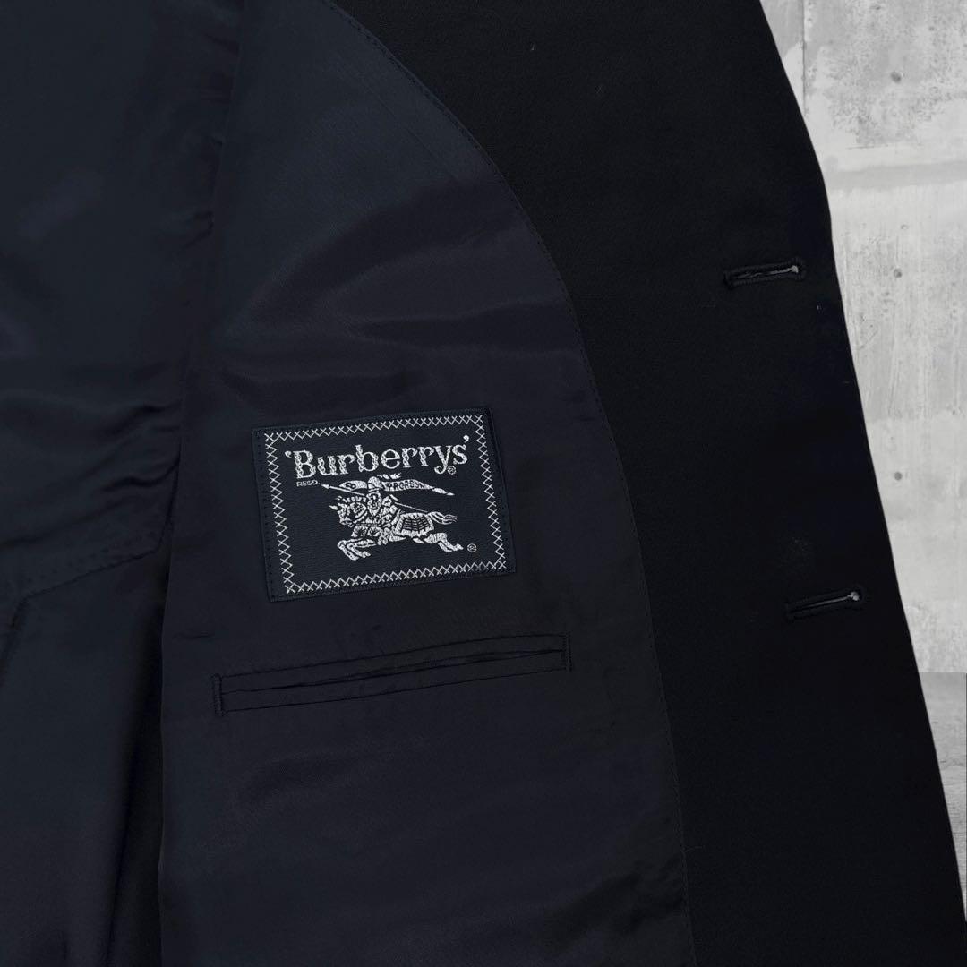 【美品】Burberry バーバリースーツ　セットアップ　ジャケット　黒　L