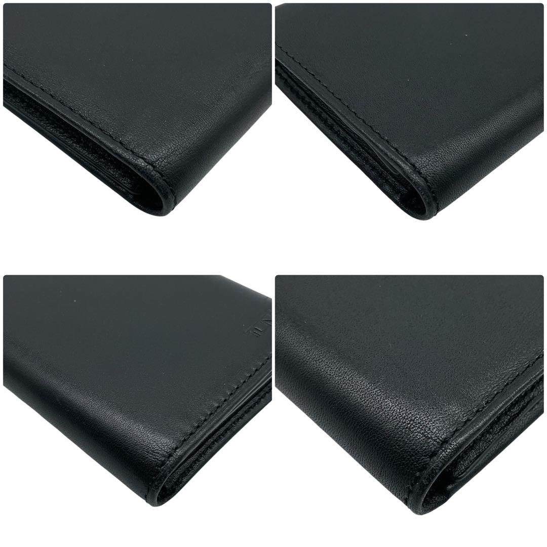 美品 TUMI トゥミ カードケース パスケース 名刺入れ ブラック レザー 黒