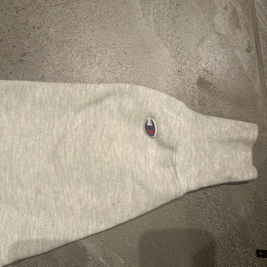 90s Champion Reverse Weave 刺繍タグ 目無し USA製