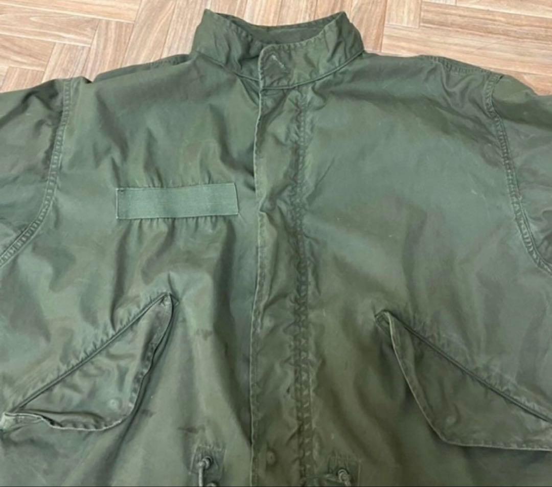 【実物】M65 フィッシュテールパーカー　フード付き　アメリカ軍　軍物