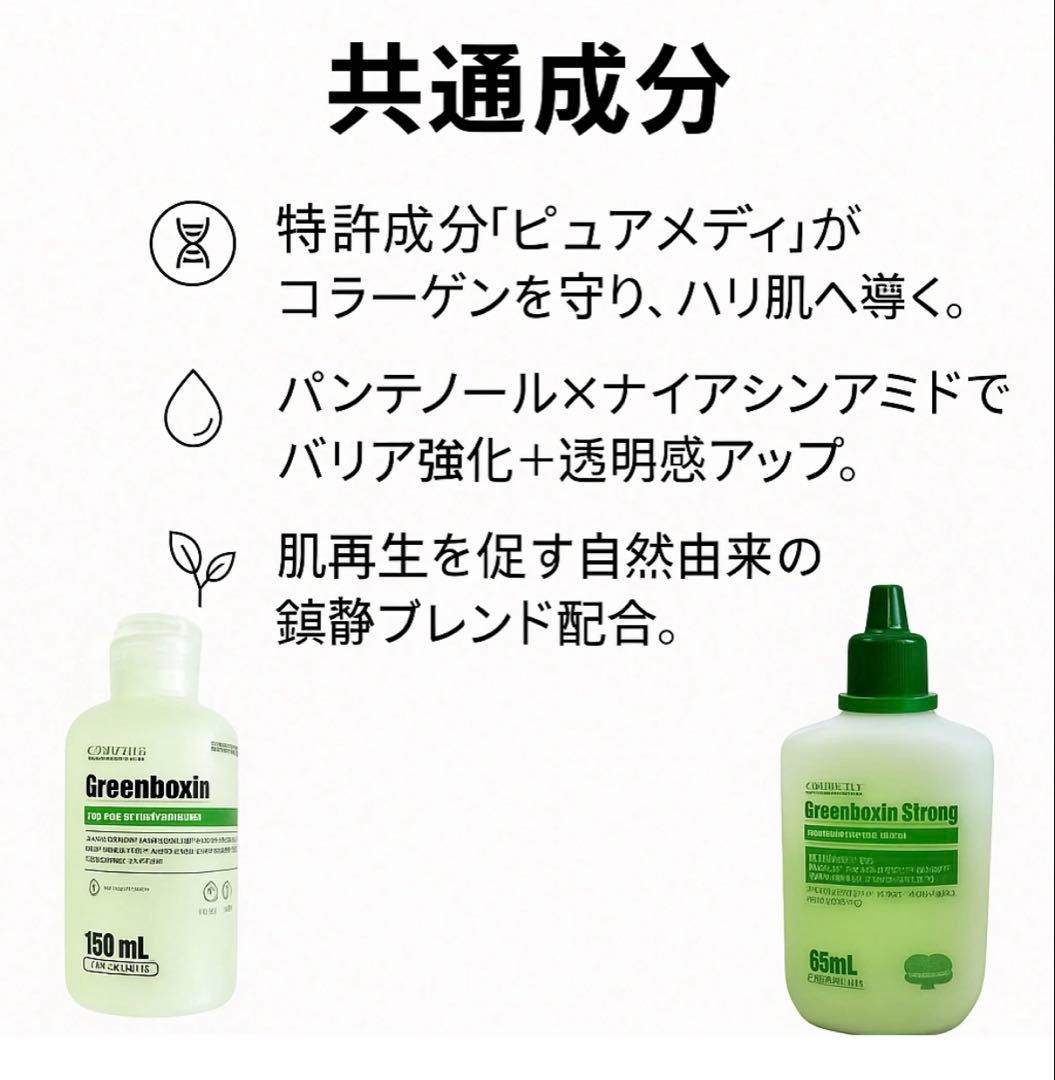 【韓国正規品】ゲルスターター＆Greenboxin Strong