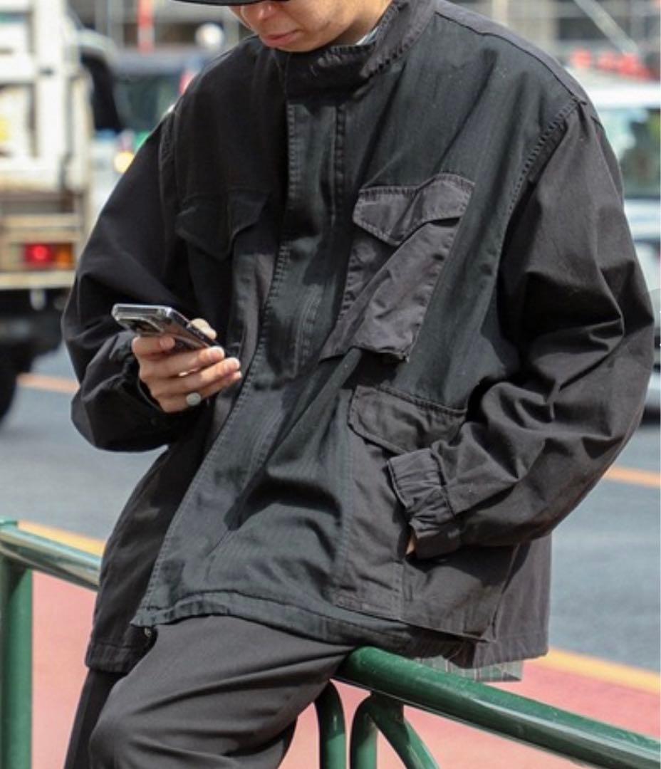 新品未使用！ビームスB/D.3TYP/F M65 ジャケット　黒　クレイジー