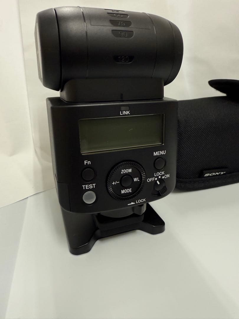 SONY HVL-F46RM フラッシュ 本体とケース