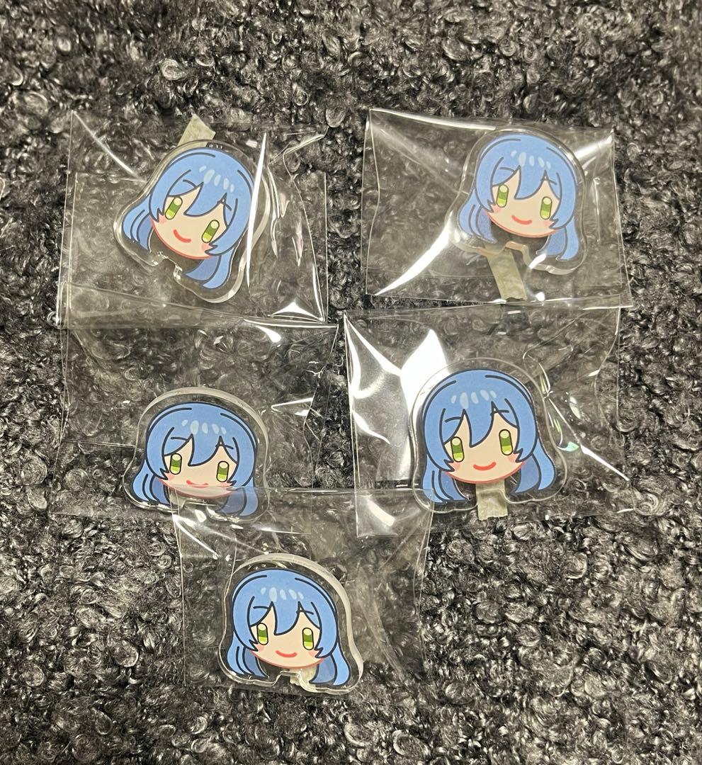 バンドリ ガルパ ロック 朝日六花 デコレーションアクリルピンズ 顔ピンズ