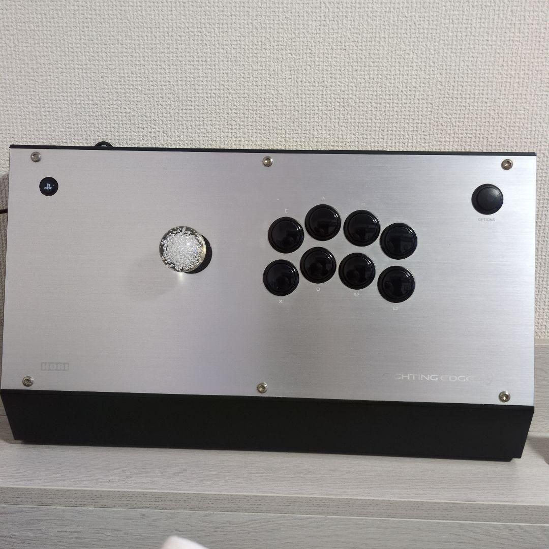 アケコン　ファインディングエッジ刃　三和電子静音レバー　三和電子静音ボタン交換済