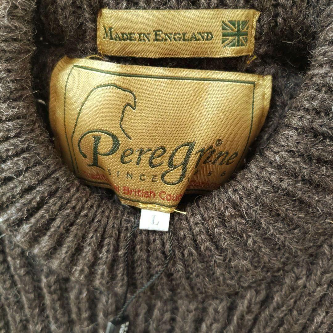 PEREGRINE / ブリティッシュウール クルーネックニット（新品・Ｌ）