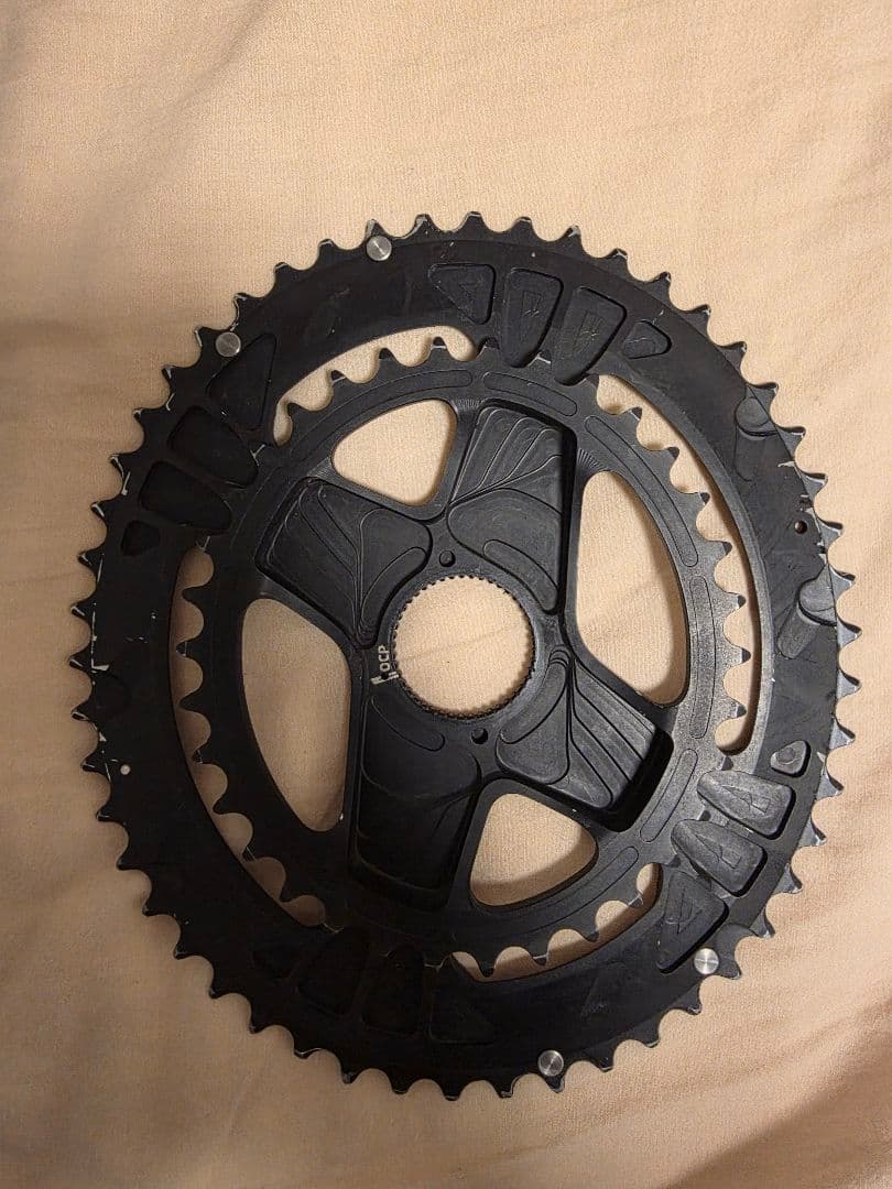 【美品】ROTOR Q-RINGS 50-34T 楕円チェーンリング