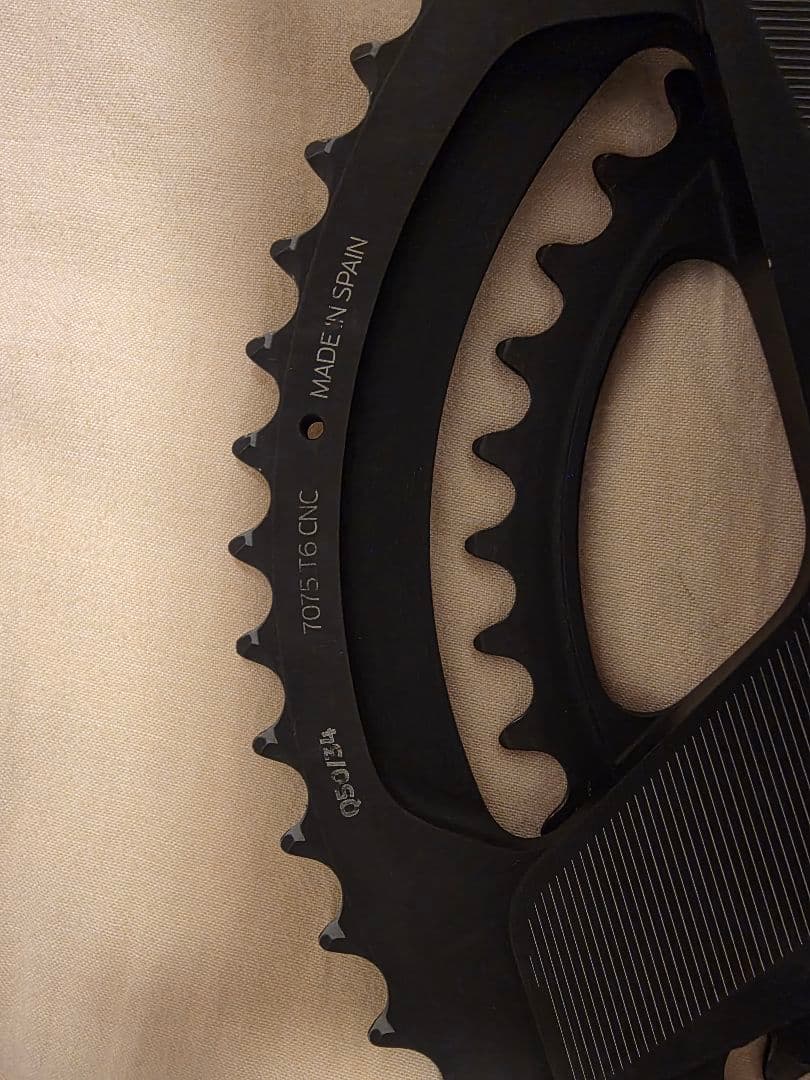 【美品】ROTOR Q-RINGS 50-34T 楕円チェーンリング