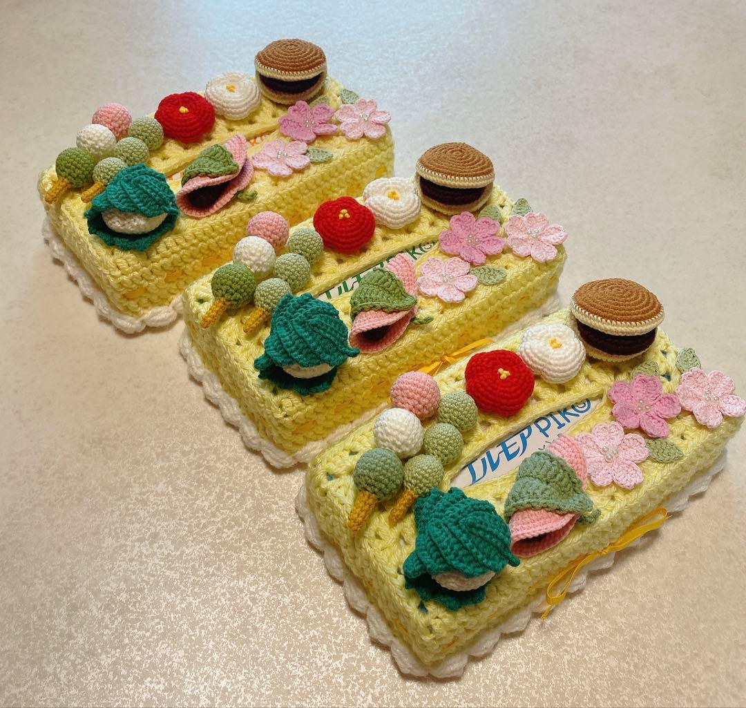 マチャ抹茶ページ‪‪❤︎‬ ‬ボックスティッシュカバー