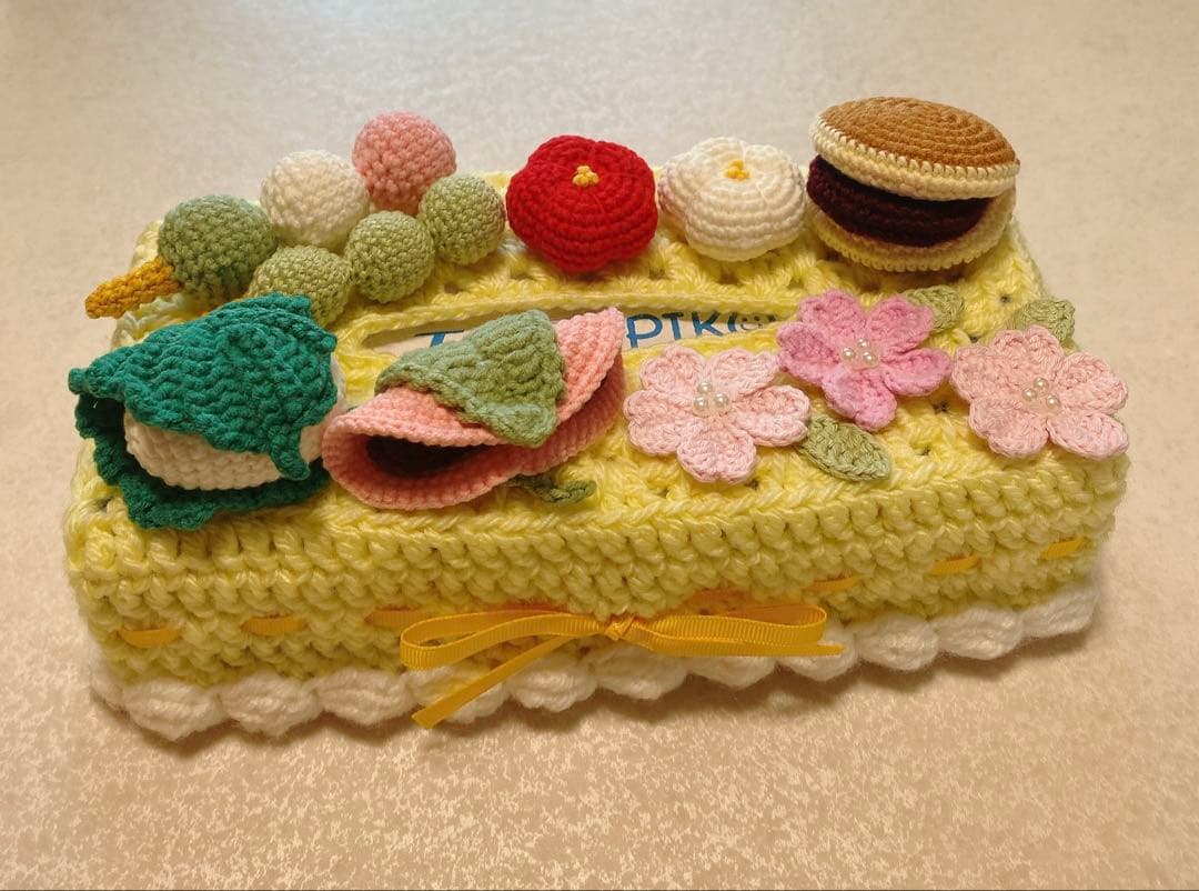 マチャ抹茶ページ‪‪❤︎‬ ‬ボックスティッシュカバー