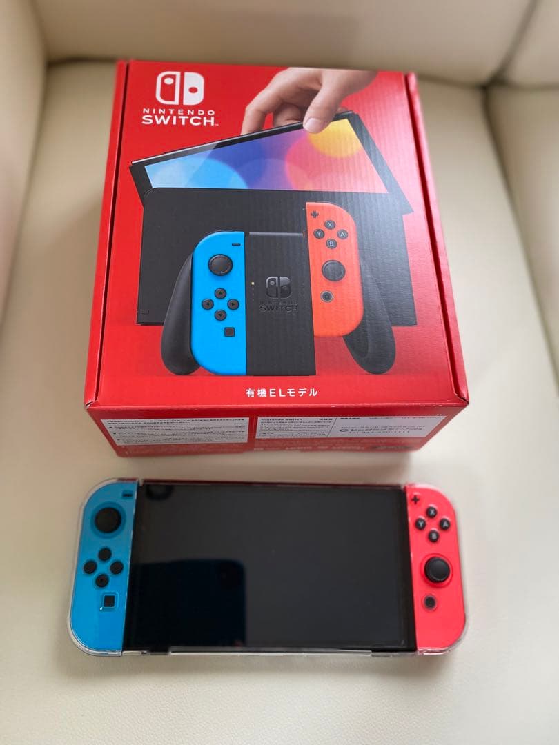 Switch本体有機ELとSportsソフト付き