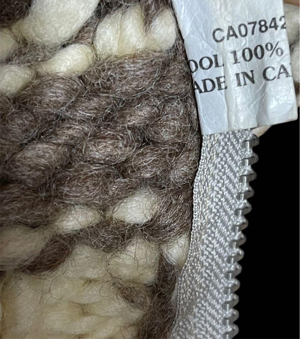 ヴィンテージ カナダ製 トナカイ柄 カウチンセーター　肉厚