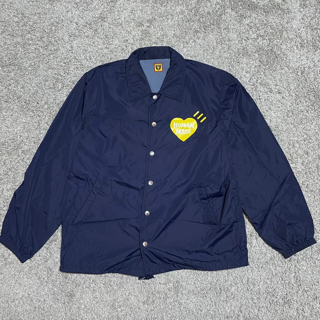 極美品 HUMAN MADE ナイロンジャケット ネイビー M