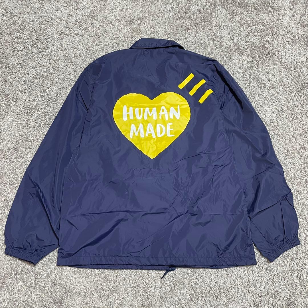 極美品 HUMAN MADE ナイロンジャケット ネイビー M