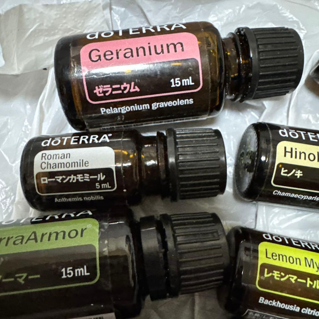 doTERRA エッセンシャルオイルセット 15ml/10ml