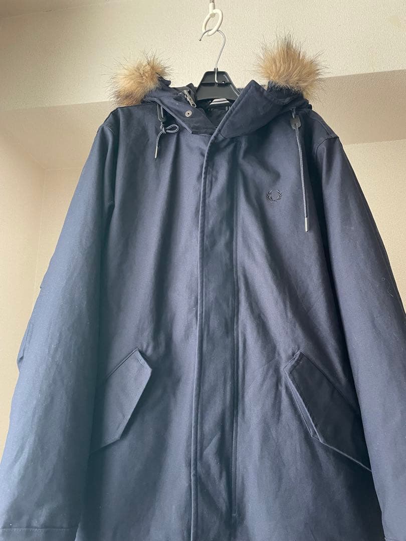 FRED PERRY モッズコート　ネイビー インナー取り外し可能