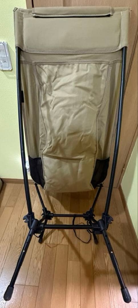 ヴァストランド VASTLAND キャンプフィットチェア ハイタイプ タン