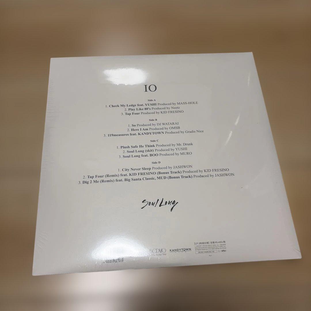 IO Soul Long 10th ANNIVERSARY 2LP レコード