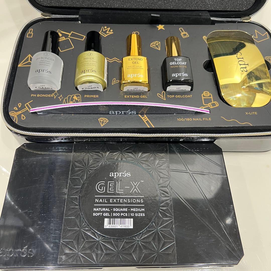 aprés GEL-X ネイルエクステンションセット　ジェルネイル　チップ