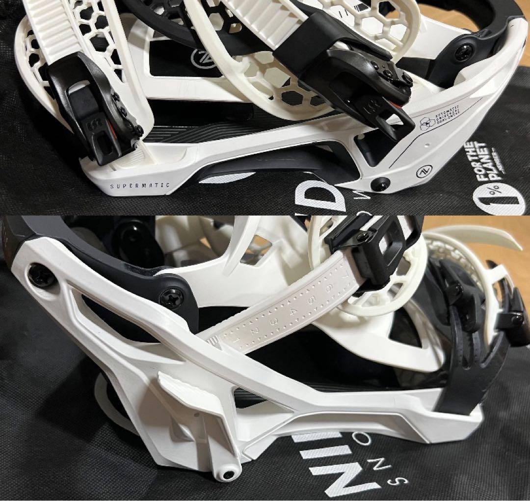 NIDECKER SUPERMATIC BINDINGS Lサイズ 白 箱あり