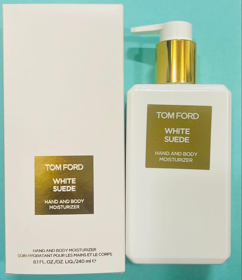 【新品未使用】ホワイトスエード　ハンド　アンド　ボディ　モイスチャライザー