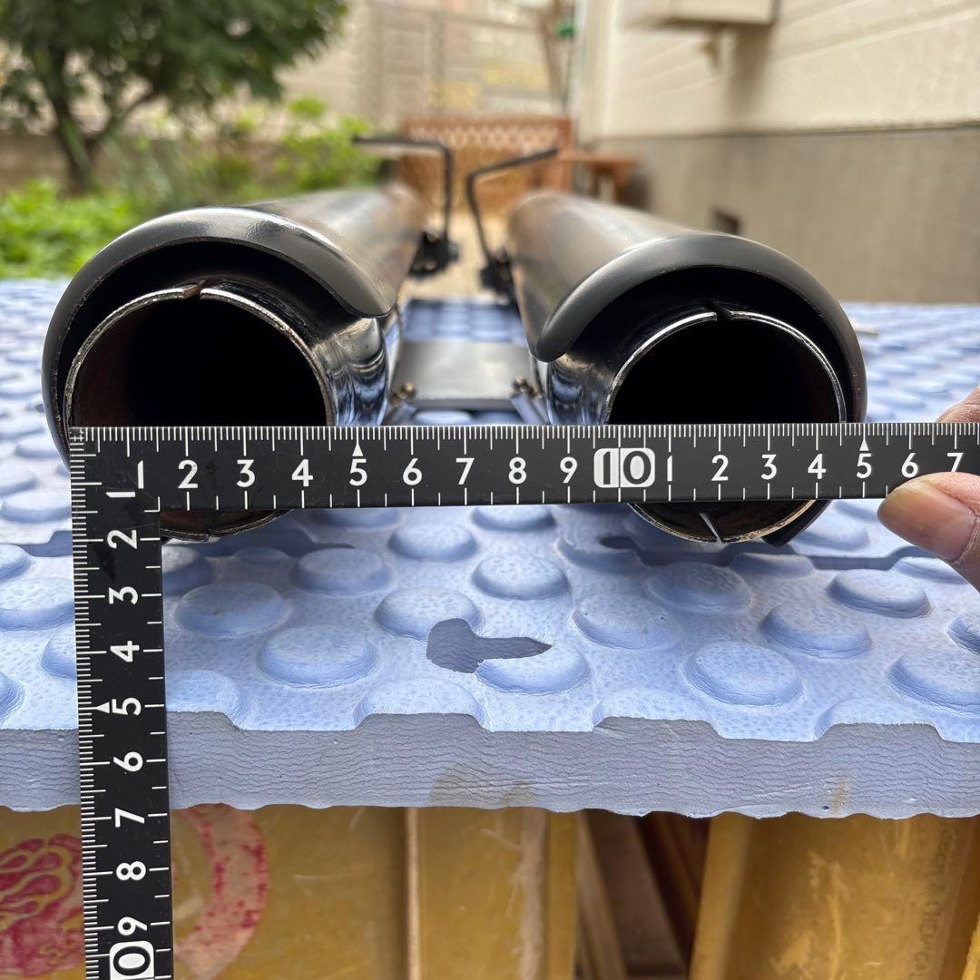 Python ハーレーツーリン　マフラー ブラック　2007年FLTRに装着分