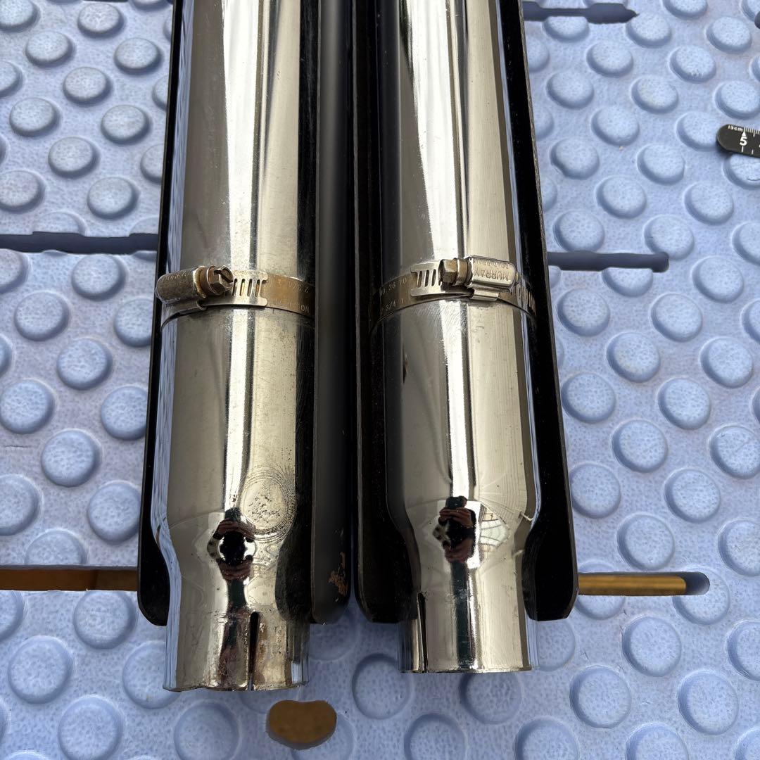 Python ハーレーツーリン　マフラー ブラック　2007年FLTRに装着分