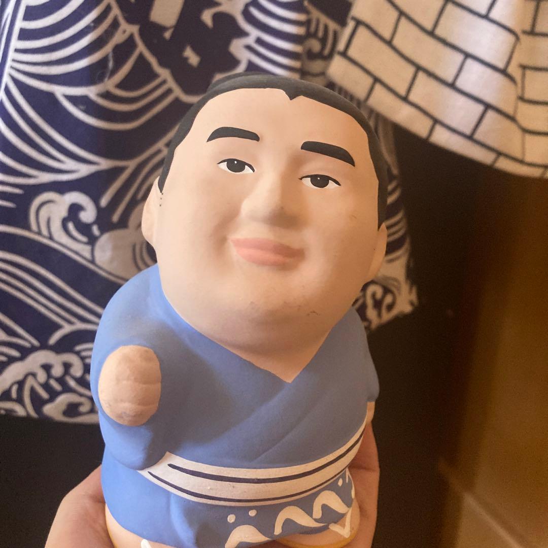 相撲　陶器人形　22体
