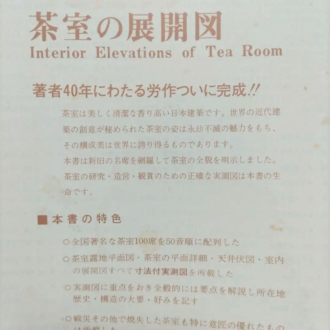 【非常に貴重】茶室の展開図　　北尾春道