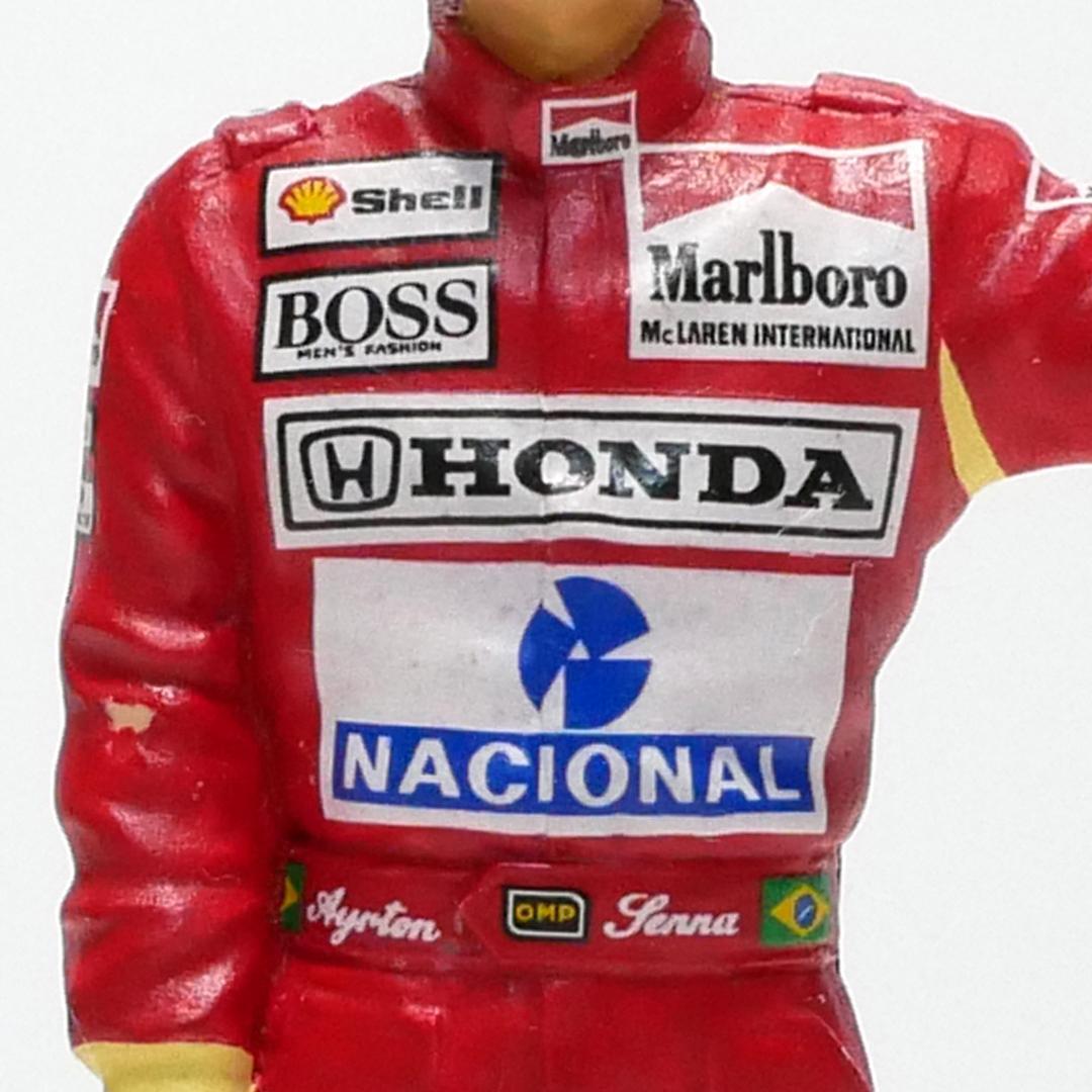 アイルトン・セナ（似）　1/20スケールフィギュア