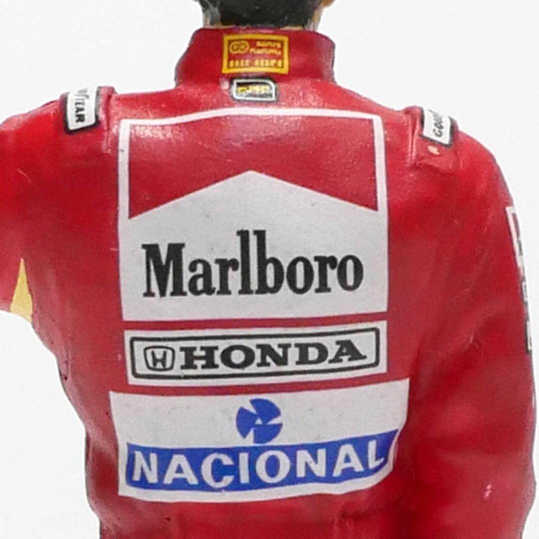 アイルトン・セナ（似）　1/20スケールフィギュア