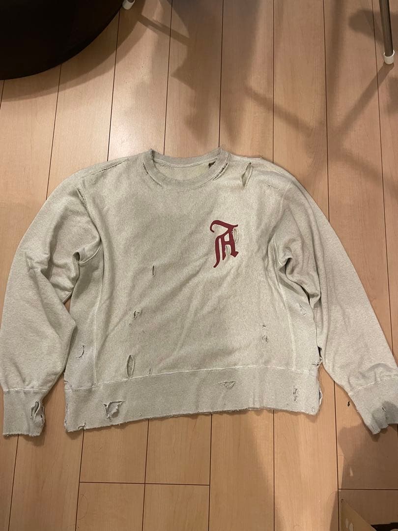 ANCELLM クラッシュスウェット　サイズ2