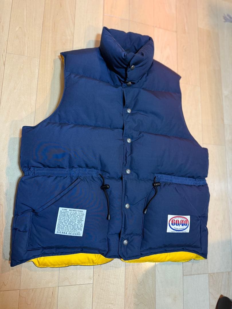 美品SIERRA DESIGNS x BEAUTY&YOUTH ダウンベスト